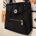 Baggallini  Black Shoulder Bag with Silver Accents Photo 1