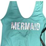 Pretty Little Thing Angela Baby Blue Mermaid Swim bathing suit one piece 12 Photo 2