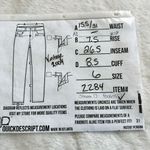 Gap Vintage 1969 Jeans Womens 6 Blue Flared Distressed Extra Low Rise Y2K 00s 04 Photo 2