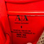 Armani Exchange Red A x E Patches Elbow Hooded Sweatshirt Size Small Photo 8