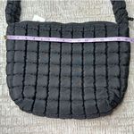 Madison West Black Quilted Puffer Bag Photo 2