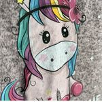 2X Unicorn Hoodie with Ears and Funny Saying Pink Photo 2