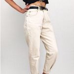 Riders By Lee Vintage Riders Cream High-Waisted Denim | Size 28” Photo 5
