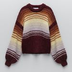 ZARA Stripped Knit Sweater Photo 3