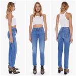 💕MOTHER💕 The Tomcat High Rise Straight Leg Jeans ~ Layover 30 NWOT Blue Photo 1
