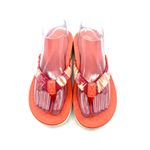 Vionic Tide Sequined Thong Sandals Coral Size 8 Comfort Walking Beach Casual Photo 1