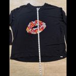 Orvis  Soft Fleece Sweatshirt Womens‎ 2XL W Red Lip sequins ironing decals Photo 5