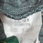 Princess Polly  Rach Striped Linen Blend Flare Leg Crop Pants Teal Grey 8 Photo 10