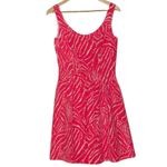 Lilly Pulitzer  Show Your Stripes Splash Pink White Posey Sleeveless Silk Dress Photo 5