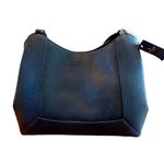 Kate Spade  "LENA" TRIPLE COMPARTMENT BLACK PEBBLED LEATHER SHOULDER BAG NWT Photo 2