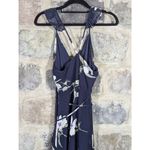 Lulu's Dress Woman's Small All Mine Navy Blue Floral Print High Photo 7