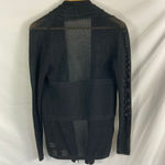 Lacoste + Malandrino Loose Open Knit Oversized Cardigan Sweater Size Small Photo 5