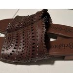 Brighton  Women's US 10N Neo Mule Sandals Carmel Leather Photo 5