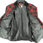 Sag Harbor Vintage Blazer 14 Tartan Plaid Wool Blend Velvet Collar Retro Holiday Photo 4