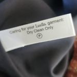 Luella Bartley Orange with Velvet Mid Length Dress Size 36 Photo 9