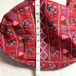 NWT Red Thai Hippie Hobo Sling Shoulder Crossbody Bag Purse Elephant Boho Gypsy Photo 6