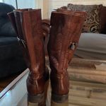 Bacio 61 Prolisso Leather Riding Motorcycle Boots Size 8 Photo 2
