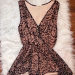 Olive Tree  floral romper Photo 2