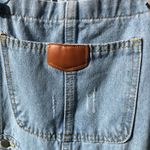 None Vintage Denim Overalls Dungarees Distressed Photo 10