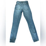 Veronica Beard  High Rise Jeans, Light Wash Distressed, Size 26 Photo 4