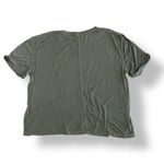 Free People  We The Free Womens‎ Green Clare Shirt Size M Boho Streetwear Photo 4