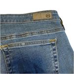 AG Adriano Goldschmied Adriano Goldschmied AG Women's 28R Blue The Stevie Slim Straight Raw Hem Jeans # Photo 2