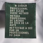 Ralph Lauren Lauren Light Blue Suede Leather Womens Jacket Size M Photo 13