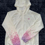 Under Armour Under Armour Womens Wind Breaker Full Zip Light Weight Size Large Photo 0