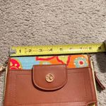 Spartina  449 Wristlet Linen Leather Floral Boho Wallet Clutch 7.5"x 5" Photo 6
