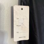 Chiara liquid leather Italian leggings Black Photo 3