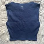 Forever 21 Active Blue Corset Crop Top Photo 4