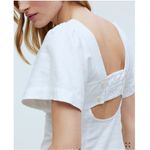Madewell Square-Neck Linen Mini Dress New! Photo 3