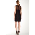 Diane Von Furstenberg  Nisha Illusion Yoke Lace Silk Dress Fairy Grunge Goth Rose Photo 1