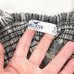 Hollister  Gray Plaid Cropped Tank Top Sz S Photo 3