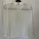 Vintage Loreal White Pleated Dress Shirt Small Photo 1
