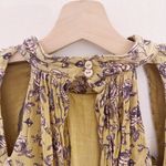 Raga Floral Sofia Cutout Short Dress Romper Mini Criss Cross Photo 4