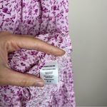 ASTR  The Label Pink Fuchsia Floral XL Peplum Blouse Photo 7
