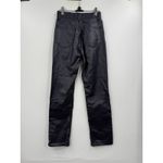 Madewell '90s Straight Leg Jeans Dark Wash Midnight Blue Foil Denim Size 24 Photo 7