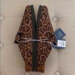 Universal Threads Universal Thread Brown Leopard Clogs with Buckle Photo 7