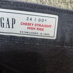 Gap  Jeans Cheeky Straight High-Rise black 00 Photo 3