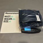 Wallflower Women's High Rise Flare Leg Jeans Dark Blue Size 24 Short Photo 2