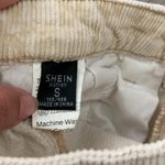 SheIn  cream corduroy pants Photo 5