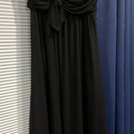 Anthropologie  Black Maxi Dress L Photo 0