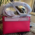 Kate Spade Authentic Saffiano leather top zip Crosby w large card holder Photo 3