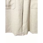 Eleventy Platinum Beige Linen Pleated Knee Length A Photo 7