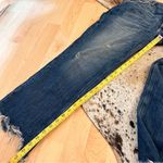 We The Free  Free People Distressed Straight Leg Cut‎ Off Jeans Size 27 Photo 5
