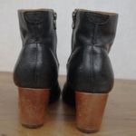 Kork-Ease Leather Side Zip Wedge Booties Size 8.5M Photo 7