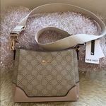 Nine West NWT  Cream and Pink Crossbody Bag with Elegant Design Photo 1