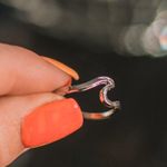 Gold Ocean Wave Ring Photo 0