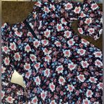 Forever 21  Plus Sheer Long Sleeve Floral Mini Dress - size 2XL Photo 3